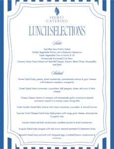 Soiree Catering Lunch 2